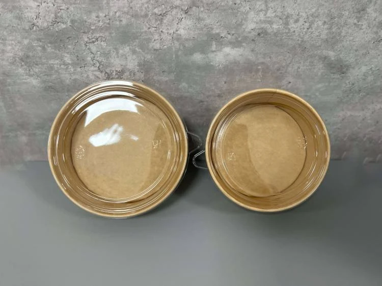 kraft bowls with pet high clear lids kraft bowls with pet high clear lids