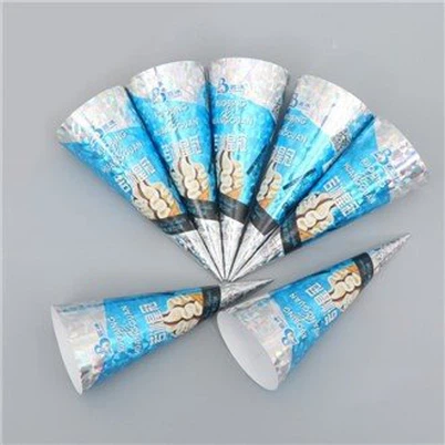 Обгортковий папір для ріжка морозива